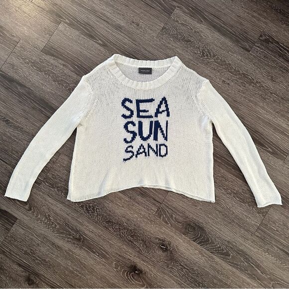 Wooden Ships Sea Sun Sand Sweater